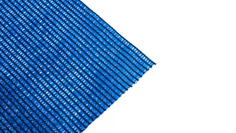 Fence Panel Net Cover - 1.8m x 3.45m Blue